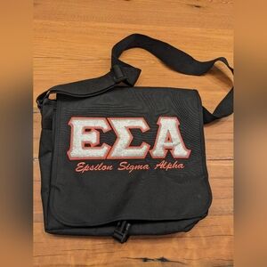 Sorority Epsilon Sigma Alpha messenger bag